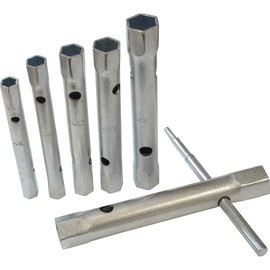 Box Spanner Set + Tommy Bar 6 Piece 8-19mm