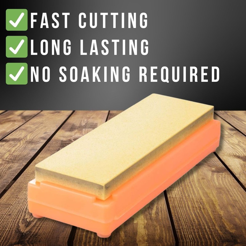 Shapton, Whetstone Orange & Angle Guide, Knife Sharpening K0702 Blade,