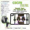GODO CSCF8-4EA Conceal Zipper Slider Repair Replacement Kits - #8