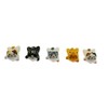 speed mao Cute Cat Ceramic Chopsticks Rest Karatory Set of