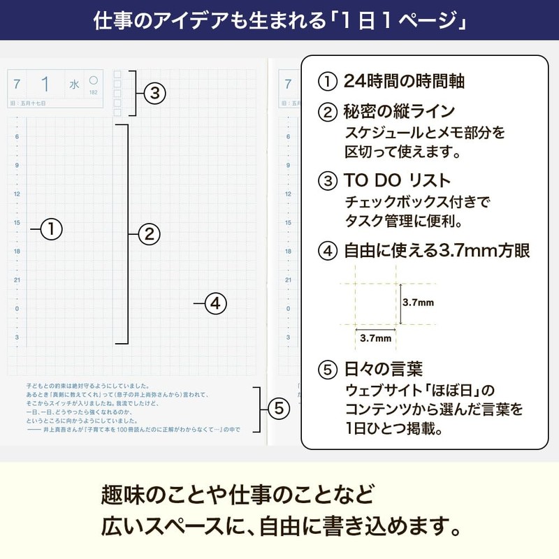Almost Daily Notebook, 2026 Main Unit, Original avec (A6 /