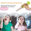 Kids Chopsticks, 4 Pairs of Reusable Children's Training Chopsticks, Animal
