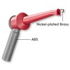 Cleqee 2pcs Mini Grabber Test Clips with 4mm Banana Jack