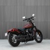 Biltwell Black Moly Zero Drag Bars TBW Handlebars Harley Dyna