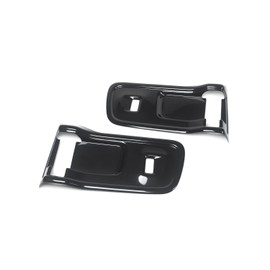 SecondStage N-BOX JF5/JF6 Rear PWSW (Door Switch) Panel, Piano Black, H085BLK