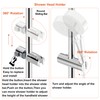 Shower Slider bar 18 Inches with Adjustable Handheld Shower Head