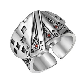 SAFIGLE Index Finger Ring Trendy Rings Finger Jewelry Rings for Men Stainless Steel Stainless Steel Rings for Men Vintage Band Ring Punk Rings Mens Ring Vintage Ring Set Man