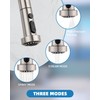 Hibbent Pull Down Kitchen Faucet Head Replacement, 3 Function Sink
