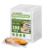 FUNFERY Precut Vacuum Sealer Bags for food, 200 Pint 6"