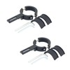 Pack of 2 Mounting Brackets for Motorcycle Headlights, 38-60 mm