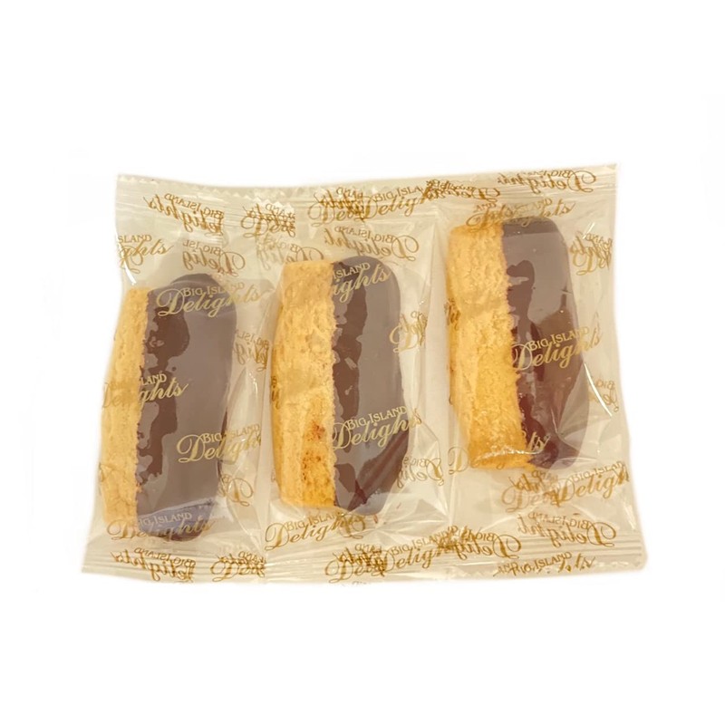 Delights Dark Chocolate Dipped Macadamia Shortbread - 10oz (283g)
