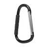 Nuby Large Handy Hook Carabiner Stroller Clip with Textured Soft