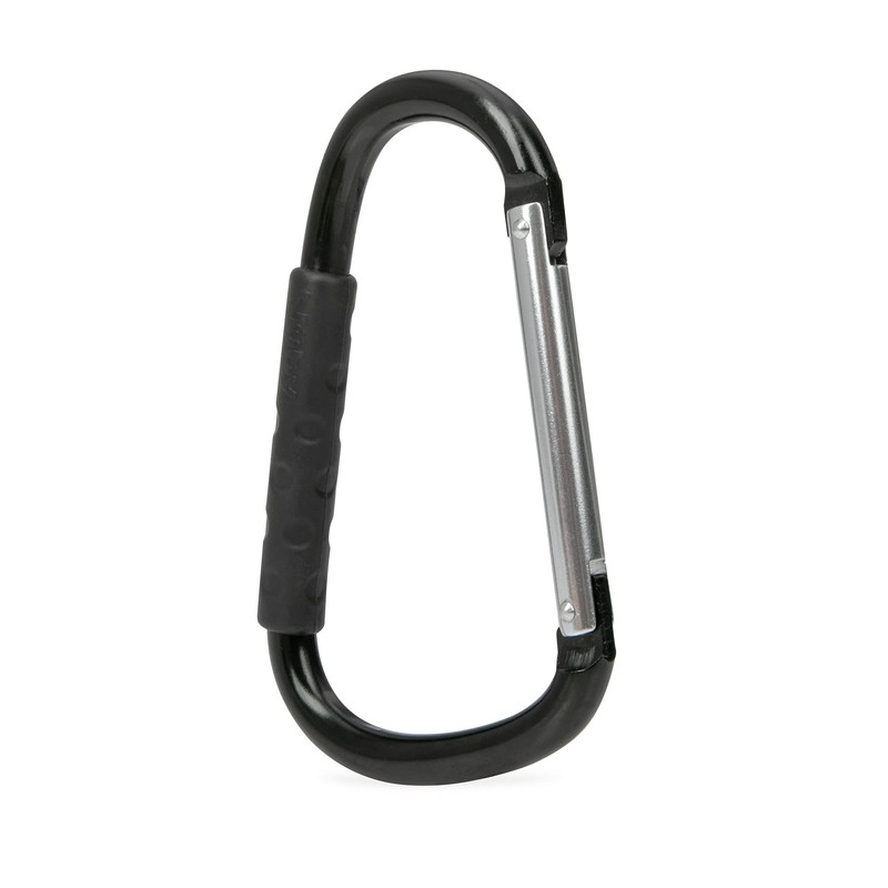 Nuby Large Handy Hook Carabiner Stroller Clip with Textured Soft