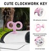 Ohleats Car Wind Up Key Sticker, 3D Sticker Wind Up