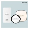1 Elravie Gimi Cushion (White) + 1 Refill + 1 Melariturn Sun Serum / 엘라비에 기미쿠션 본품 1개 (화이트) + 리필 1개 + 멜라리턴 선세럼 1개