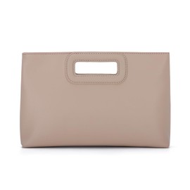 EVEOUT Clutch for Women Faux Leather Evening Handbag with Shoulder Chian for Dinner Party Stylish Wedding Shoulder Bag