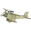 Sol-Expert Group 40235 – Solar Biplane Flying Star, Kit, Natural
