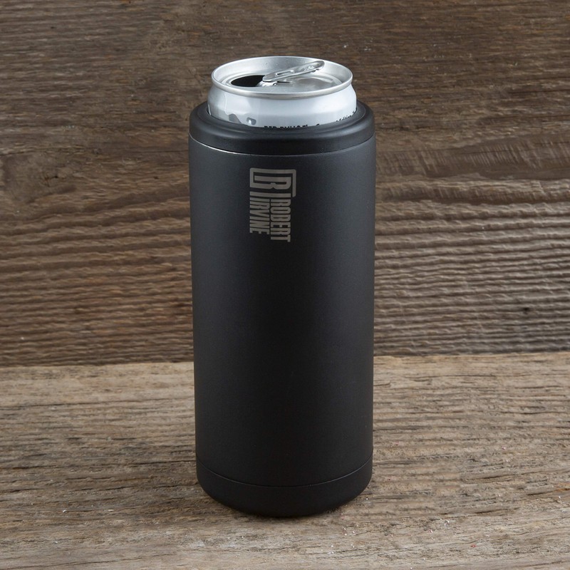 Cambridge Silversmiths Matte Black Robert Irvine Insulated 12 oz Slim