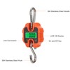 Hanging Scale LCD Display Crane Scale Waterproof Weighing Tool for