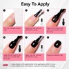 Nailshion Black Nail Polish French Nail Art Regular Nail Polish