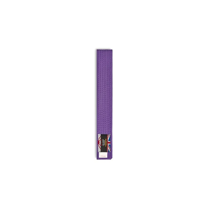 Playwell Martial Arts Cotton Solid Coloured Grading Belt - Purple