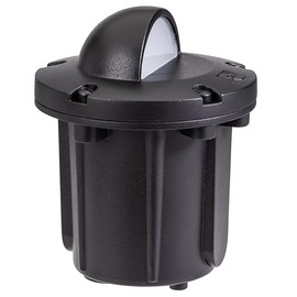 SPW Vista Professional Outdoor Lighting GW-5263-B-4.5-W-36 Well Light/Accent Landscape Lamp with Aluminum Housing & Black Finish (Includes 4.5W 2950K 36 Degree LED)