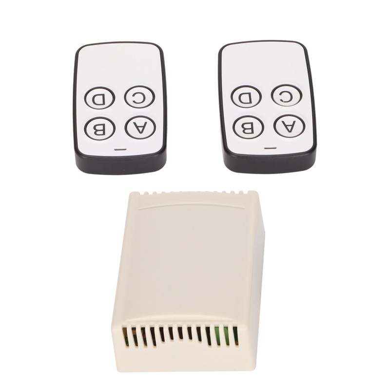 12V Learning Code 4 Way Remote Control Switch 433MHz Copy