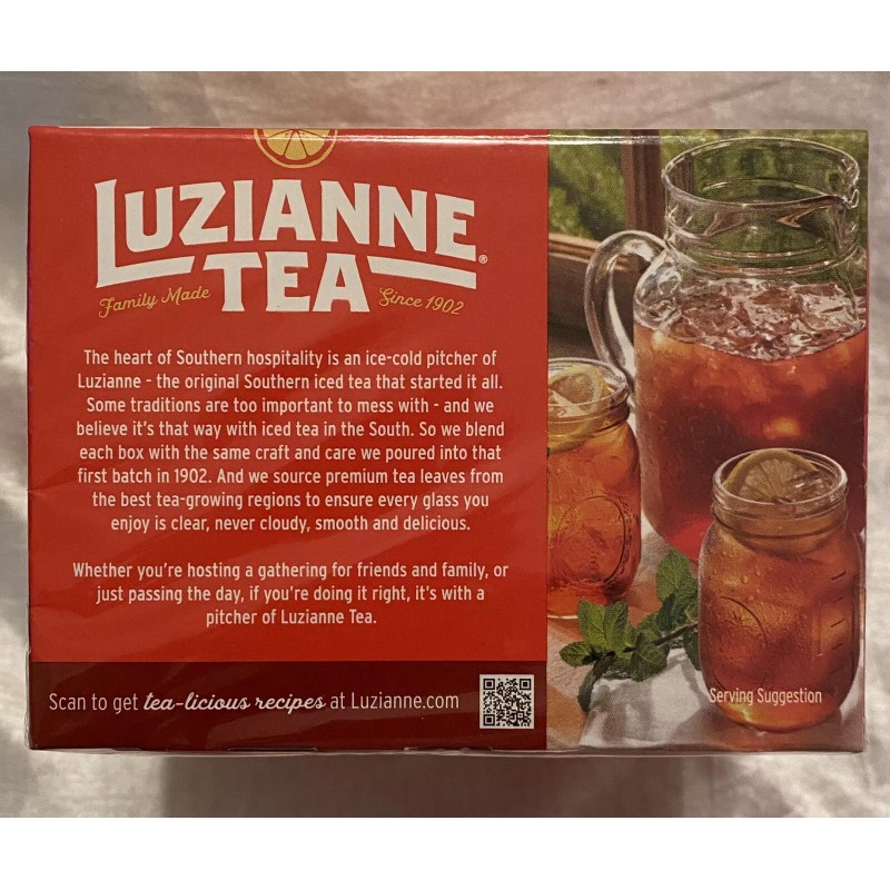 Luzianne Tea Original Iced Tea, 1 Bag Makes 1 Gallon,