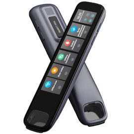 Bolígrafo de traducción, bolígrafo de traducción de escaneo de 3.7 pulgadas con lápiz de lectura de escaneo de 142 idiomas, traducción sin conexión, traducción de voz, dispositivo portátil de