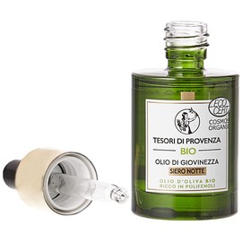 Tesori Di Provenza Anti-Aging Facial Serum Youth Oil with Organic Olive Oil Rich in Polyphenols and Antioxidants 30ml