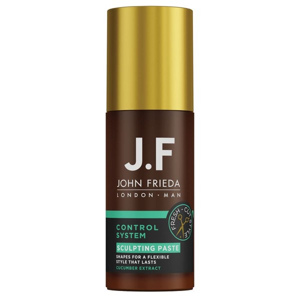 John Frieda Man Sculpting Paste - Styling - For a Flexible Style - With Cucumber Extract 143 g