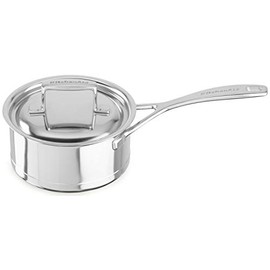 KitchenAid KCC720PSST Professional Stainless Steel 3-Quart 8" Saucepan with Lid 7-Ply