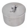Prolar Torundero De 500 Ml De Acero Inoxidable.