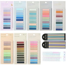 Pestañas De índice Adhesivas，1920 Piezas Etiquetas Adhesivas，adecuadas para escritura, lectura, archivado de documentos, notas y etiquetas,Page Tabs for Office, School (100 colores)