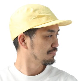 regnuu Men's Hat, Large Size, Summer, Sports, Women's, Made in Japan, Jet Cap, Short Brim Cap, Spring, Summer, Autumn, Winter, Autumn, yellow
