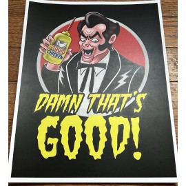 Unknown Hinson Liquid Chicken 8x10 Signed Print Poster