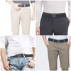 Trimming Shop Unisex Webbing Belt Webbed Canvas Strap Metal Flip