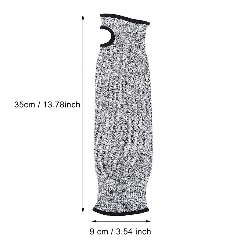 Arm Protection Sleeves,Cut Resistant Protective Arm Sleeve with Thumb hole