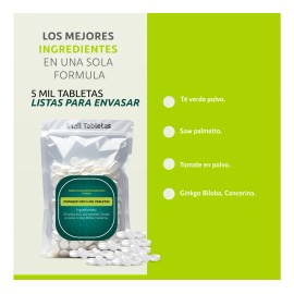 Tableta Granel Salud Masculina De La Próstata Sabor Sin sabor