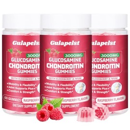 3 Pack Glucosamine Chondroitin Gummies 180 Count