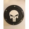 Punisher Skull in 3D Black w White For Jeep Wrangler