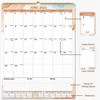 2025 Wall Desk Calendar Large with Spiral Bound, 18 Month