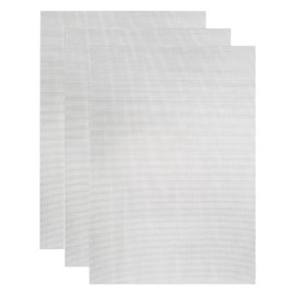 uxcell 3pcs 30 Mesh Hardware Cloth, 8.3x11.8 Wire Mesh 304 Stainless Steel Rust-Proof Fine Wire Mesh Screen for DIY Projects, Vent, Cage, Garden, Window Screen, Filter Mesh