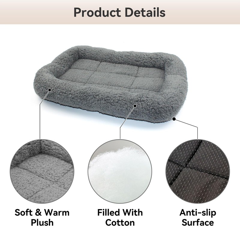 Billionchains Cat Bed Washable Indoor Cat Cushion Bed, Soft and