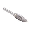 Double Cut Carbide Burr Rotary File Tree Shape Multipurpose for