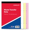 Ocean Pads Waste Transfer Note A5 50 Sets Book 3-Part