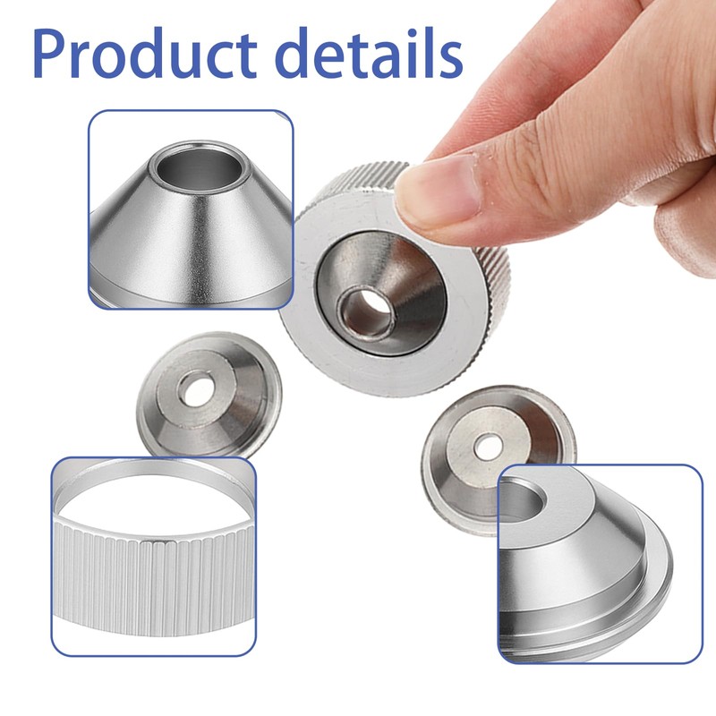 4 PCS Texture Sprayer Orifice Tip Set, 3 Nozzle Tips