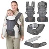 BabbleRoo Grow Carrier – 6-in-1 Baby Carrier with Hip Seat,
