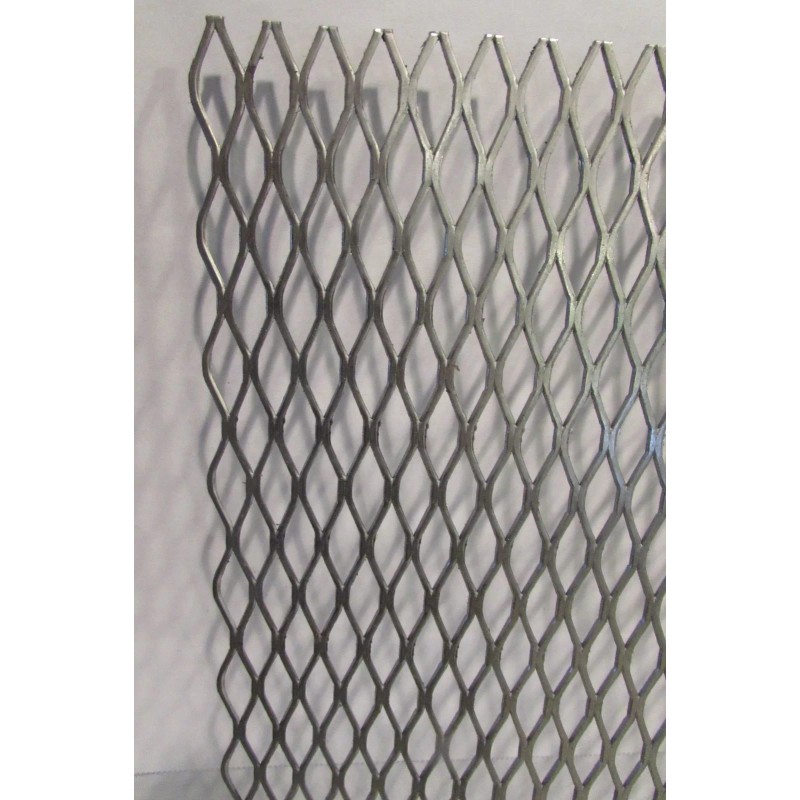 MCNICHOLS 1/2" x 16GA. 304 STAINLESS STEEL FLATTENED EXPANDED METAL