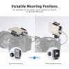 NEEWER Universal SSD Holder Mount Bracket with Cold Shoe Clamp,